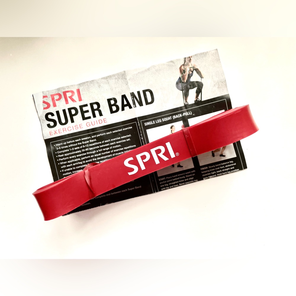 SPRI Superband In Red Medium Resistance